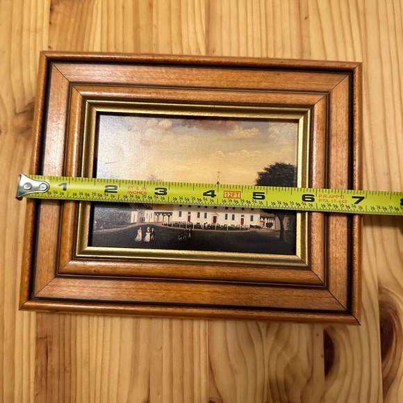 Mount Vernon Home George Washington Fine Art Framed Print Picture Sullins House - Picture 9 of 12